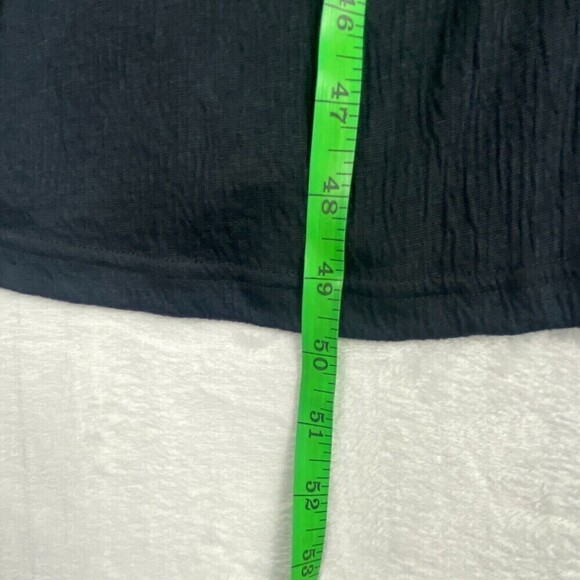 Free People Dress Womens Black Large Open Back Lightweight Beach Maxi Dress - Picture 7 of 10